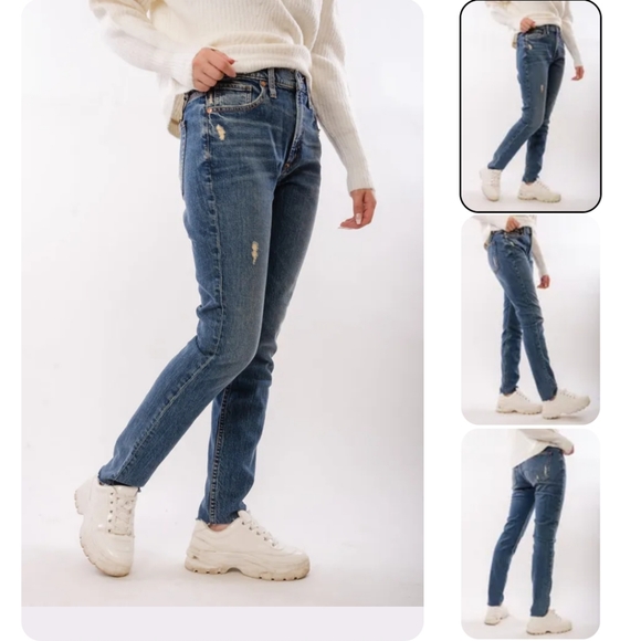 Silver Frisco High-rise Skinny Jeans Size 29 Indigo - Picture 5 of 14